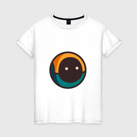 Женская футболка хлопок с принтом Ешрум - AMK в Кировске, 100% хлопок | прямой крой, круглый вырез горловины, длина до линии бедер, слегка спущенное плечо | avatar | electronic mushroom | eshroomy | personal
