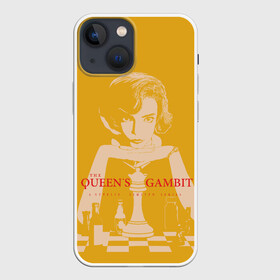 Чехол для iPhone 13 mini с принтом Ход королевы в Кировске,  |  | the queens gambit | графика | девушка | королева | шахматы