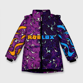 Зимняя куртка для девочек 3D с принтом Roblox Роблокс в Кировске, ткань верха — 100% полиэстер; подклад — 100% полиэстер, утеплитель — 100% полиэстер. | длина ниже бедра, удлиненная спинка, воротник стойка и отстегивающийся капюшон. Есть боковые карманы с листочкой на кнопках, утяжки по низу изделия и внутренний карман на молнии. 

Предусмотрены светоотражающий принт на спинке, радужный светоотражающий элемент на пуллере молнии и на резинке для утяжки. | 2 цвета | game | roblox | абстракция | игра | огонь | пламя | роблокс
