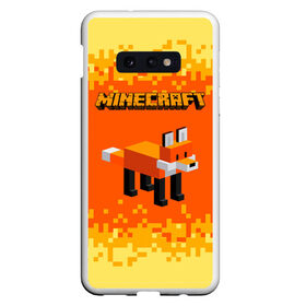 Чехол для Samsung S10E с принтом Minecraft в Кировске, Силикон | Область печати: задняя сторона чехла, без боковых панелей | minecraft | алекс | белый | блоки | ведьма | взрывчатка | визера | волк | гаст | добывать | дракон | зеленый куб | зомби | игра | крафт | крипер | кубики | лошадка | майн | майнкрафт | манкрафт | овечка | оцелот