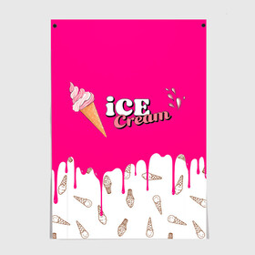 Постер с принтом Ice Cream BlackPink в Кировске, 100% бумага
 | бумага, плотность 150 мг. Матовая, но за счет высокого коэффициента гладкости имеет небольшой блеск и дает на свету блики, но в отличии от глянцевой бумаги не покрыта лаком | blackpink | blink | bts | exo | icecream | jennie | jisoo | korea | kpop | lisa | love | rose | блекпинк | девушки | корея | кпоп | музыка