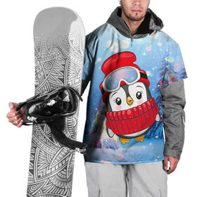 Накидка на куртку 3D с принтом Милый пингвин в свитере в Кировске, 100% полиэстер |  | Тематика изображения на принте: 2021 | 7 января | bull | newyear | santa | бык | быки | бычок | год быка | дед мороз | корова | новогодние каникулы | новогодние праздники | новый 2021 | новый год | новый год 2021 | рождество | сани | санта | санта клаус