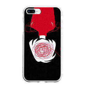 Чехол для iPhone 7Plus/8 Plus матовый с принтом любовь в Кировске, Силикон | Область печати: задняя сторона чехла, без боковых панелей | влюбленных | день святого валентина | для двоих | для пар | милый | мишка | парные | подарок