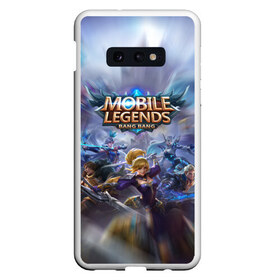 Чехол для Samsung S10E с принтом Mobile Legends (Z) в Кировске, Силикон | Область печати: задняя сторона чехла, без боковых панелей | Тематика изображения на принте: 515 unite | bang bang | battle arena | moba | mobile legends | mobile legends bang bang | online battle arena