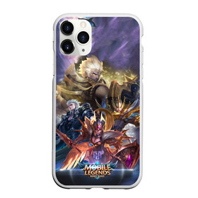 Чехол для iPhone 11 Pro Max матовый с принтом Mobile Legends Bang Bang в Кировске, Силикон |  | bang | legends | mobile | игра