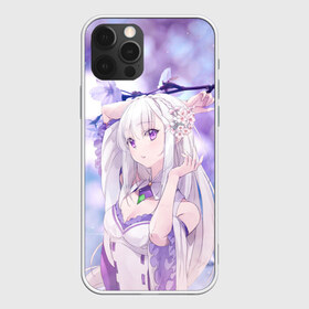 Чехол для iPhone 12 Pro Max с принтом Эмилия в Кировске, Силикон |  | anime | emilia | re zero | re: zero kara hajimeru isekai seikatsu | re: жизнь с нуля в альтернативном мире | ре зеро | эмилия