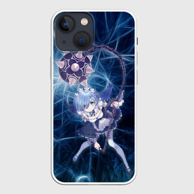 Чехол для iPhone 13 mini с принтом Рэм в Кировске,  |  | anime | re zero | re: zero kara hajimeru isekai seikatsu | re: жизнь с нуля в альтернативном мире | rem | демон | ре зеро | рем | рэм