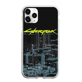 Чехол для iPhone 11 Pro Max матовый с принтом Город CYBERPUNK 2077 в Кировске, Силикон |  | Тематика изображения на принте: 2077 | cyberpunk | cyberpunk 2077 | город | игра | киберпанк | панк