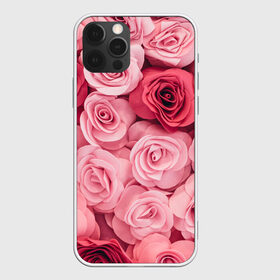 Чехол для iPhone 12 Pro Max с принтом Розовые Розы в Кировске, Силикон |  | pink | rose | день святого валентина | красивый | любовь | прекрасный | роза | цветок | цветы
