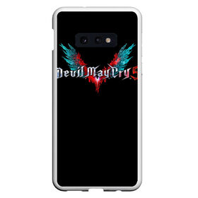 Чехол для Samsung S10E с принтом Devil May Cry в Кировске, Силикон | Область печати: задняя сторона чехла, без боковых панелей | 3d. | demon | devil | devil may cry 5 | games | демон | дьявол | игры