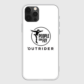 Чехол для iPhone 12 Pro Max с принтом OUTRIDERS в Кировске, Силикон |  | outriders | people can fly | игра | разработчики | фантастика | шутер