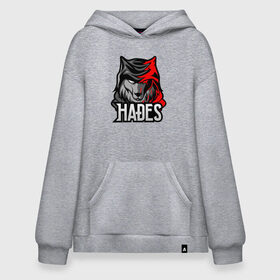 Худи SuperOversize хлопок с принтом HADES ESPORT в Кировске, 70% хлопок, 30% полиэстер, мягкий начес внутри | карман-кенгуру, эластичная резинка на манжетах и по нижней кромке, двухслойный капюшон
 | team | аид | амброзия | аспекты | билд | боги | волк | дары | киберспорт | кровь | оружие | персонаж | танатос | титан