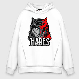 Мужское худи Oversize хлопок с принтом HADES ESPORT в Кировске, френч-терри — 70% хлопок, 30% полиэстер. Мягкий теплый начес внутри —100% хлопок | боковые карманы, эластичные манжеты и нижняя кромка, капюшон на магнитной кнопке | team | аид | амброзия | аспекты | билд | боги | волк | дары | киберспорт | кровь | оружие | персонаж | танатос | титан