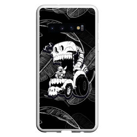 Чехол для Samsung Galaxy S10 с принтом Undertale в Кировске, Силикон | Область печати: задняя сторона чехла, без боковых панелей | Тематика изображения на принте: game | games | undertale | андертеил | андертэйл | игра | игры | приключения | скелет