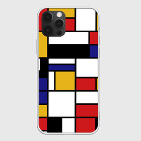 Чехол для iPhone 12 Pro Max с принтом Color blocking в Кировске, Силикон |  | geometry | retro | retro style | stripes | urban | vintage | абстракция | винтаж | геометрические | геометрия | городской | девяностые | искусство | клетка | колор блок | линии | мондриан | полосатый | полоска | полосы