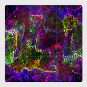 Магнитный плакат 3Х3 с принтом Энергия в красках в Кировске, Полимерный материал с магнитным слоем | 9 деталей размером 9*9 см | Тематика изображения на принте: abstract | color | energy | gradient | neon | pattern | space | texture | абстрактный | абстракция | волны | всплеск | градиент | дым | искусство | космические | краски | красочный | неон | неоновый | сияние | текстура | туман