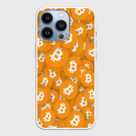 Чехол для iPhone 13 Pro с принтом Я БИТКОИН   I AM BITCOIN в Кировске,  |  | bitcoin | btc | биткоин | валюта | деньги | криптовалюта