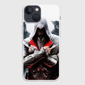 Чехол для iPhone 13 mini с принтом Assassin’s  Brotherhood (S) в Кировске,  |  | black flag | brotherhood | chronicles | creed | game | origins | revelations | rogue | syndicate | unity | valhalla | альтаир | ассасин | игры | кинжал | пираты