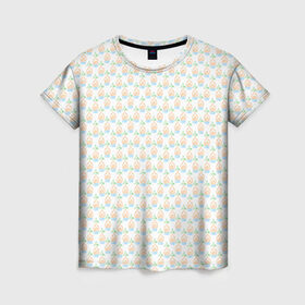 Женская футболка 3D с принтом узор четыре элемента в Кировске, 100% полиэфир ( синтетическое хлопкоподобное полотно) | прямой крой, круглый вырез горловины, длина до линии бедер | doodle | вода | воздух | земля | значки | огонь | узор | элементы