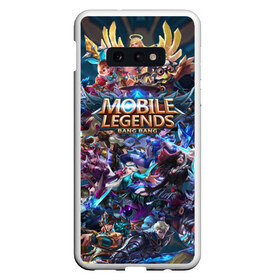 Чехол для Samsung S10E с принтом Mobile Legends (Z) в Кировске, Силикон | Область печати: задняя сторона чехла, без боковых панелей | Тематика изображения на принте: 515 unite | bang bang | battle arena | moba | mobile legends | mobile legends bang bang | online battle arena