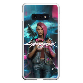 Чехол для Samsung S10E с принтом CYBERPUNK 2077 (+спина) (Z) в Кировске, Силикон | Область печати: задняя сторона чехла, без боковых панелей | cd project red | cyberpunk 2077 | keanu reeves | samurai | vi | ви | киану ривз | киберпанк 2077 | самураи