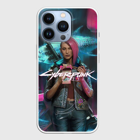 Чехол для iPhone 13 Pro с принтом CYBERPUNK 2077 (+спина) (Z) в Кировске,  |  | cd project red | cyberpunk 2077 | keanu reeves | samurai | vi | ви | киану ривз | киберпанк 2077 | самураи