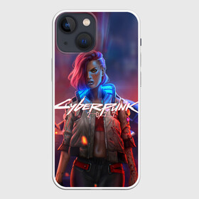 Чехол для iPhone 13 mini с принтом CYBERPUNK 2077 (Z) в Кировске,  |  | cd project red | cyberpunk 2077 | keanu reeves | samurai | vi | ви | киану ривз | киберпанк 2077 | самураи