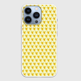 Чехол для iPhone 13 Pro с принтом Пикачу паттерн в Кировске,  |  | pikachu | pokemon | аниме | монстр | пикачу | покемон