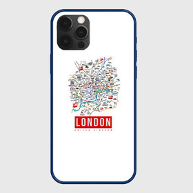 Чехол для iPhone 12 Pro Max с принтом Лондон в Кировске, Силикон |  | london | англия | биг бен | великобритания | достопримечательности | карта | лондон | путешествия | я люблю лондон