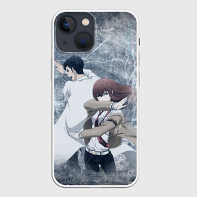 Чехол для iPhone 13 mini с принтом Врата Штейна в Кировске,  |  | christina | hououin kyouma | kurisu makise | rintaro okabe | science adventure | steins gate | аниме | врата штейна | игра | кристина | курису макисэ | окарин | ринтаро окабе