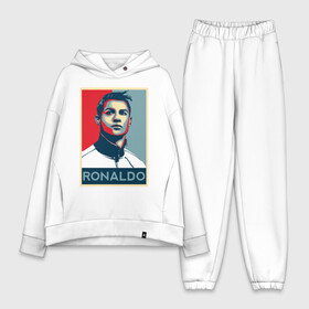 Женский костюм хлопок Oversize с принтом CRISTIANO RONALDO в Кировске,  |  | cristiano | football | game | italy | juventus | portugal | real madrid | ronaldo | sport | арт | игрок | криштиану | португалия | постер | реал | роналду | спорт | футбол | ювентус