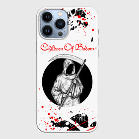 Чехол для iPhone 13 Pro Max с принтом Children of Bodom (Z) в Кировске,  |  | Тематика изображения на принте: century media | children bodom | children of bodom | fearless records | nuclear blast | spinefarm records | алекси лайхо | дети озера | дети озера бодом | дэниел фрэйберг | жнец | мрак | хенкка сеппяля | эспоо | янн