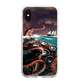 Чехол для iPhone XS Max матовый с принтом Lovecraft в Кировске, Силикон | Область печати: задняя сторона чехла, без боковых панелей | lovecraft | говард филлипс лавкрафт | ктулху | лавкрафт | филлипс лавкрафт