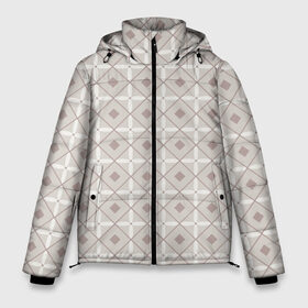 Мужская зимняя куртка 3D с принтом Yuru Camp Rin Style в Кировске, верх — 100% полиэстер; подкладка — 100% полиэстер; утеплитель — 100% полиэстер | длина ниже бедра, свободный силуэт Оверсайз. Есть воротник-стойка, отстегивающийся капюшон и ветрозащитная планка. 

Боковые карманы с листочкой на кнопках и внутренний карман на молнии. | rin shima | yuru camp | лагерь на свежем воздухе | рин сима