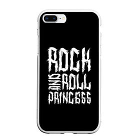 Чехол для iPhone 7Plus/8 Plus матовый с принтом Rock and Roll Princess в Кировске, Силикон | Область печати: задняя сторона чехла, без боковых панелей | family | family look | princess | rock | rock and roll | детские | для всей семьи | семейные | семья | фэмили лук