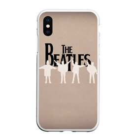 Чехол для iPhone XS Max матовый с принтом The Beatles в Кировске, Силикон | Область печати: задняя сторона чехла, без боковых панелей | Тематика изображения на принте: 1960 | 1970 | 60 | 70 | abbey | be | beatles | it | john | lennon | let | revolver | road | rock | submarine | the | yellow | yesterday | битлз | битлс | джон | джордж | леннон | маккартни | пол | ринго | рок | старр | харрисон