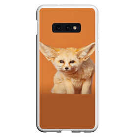 Чехол для Samsung S10E с принтом Забавный лисенок в Кировске, Силикон | Область печати: задняя сторона чехла, без боковых панелей | fox | foxy | животное | звери | лиса | лисенок | лисичка | милая | рыжая | фокс