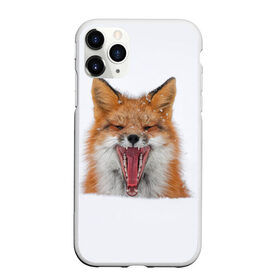 Чехол для iPhone 11 Pro Max матовый с принтом Снежная лиса в Кировске, Силикон |  | fox | foxy | животное | звери | лиса | лисенок | лисичка | милая | рыжая | фокс
