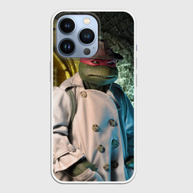 Чехол для iPhone 13 Pro с принтом Raph в Кировске,  |  | Тематика изображения на принте: 1990 | tnmt | turtles | ниндзя | ретро | фильм | черепашки