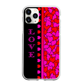 Чехол для iPhone 11 Pro Max матовый с принтом LOVE в Кировске, Силикон |  | 8 марта | heart | love you | valentines day | валентинка | влюбленным | девушке | день рождения | жена | женщинам | лучшая | любимая | люблю | любовь | молодоженам | подарок | поздравление | праздник | самая | свадьба