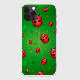 Чехол для iPhone 12 Pro Max с принтом БОЖЬИ КОРОВКИ в Кировске, Силикон |  | Тематика изображения на принте: tegunvteg | божьи | букашки | деревья | зеленый | коровки | лес | листья | насекомые | природа | пятна | тараканы