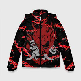 Зимняя куртка для мальчиков 3D с принтом Cyberpunk2077 red samurai в Кировске, ткань верха — 100% полиэстер; подклад — 100% полиэстер, утеплитель — 100% полиэстер | длина ниже бедра, удлиненная спинка, воротник стойка и отстегивающийся капюшон. Есть боковые карманы с листочкой на кнопках, утяжки по низу изделия и внутренний карман на молнии. 

Предусмотрены светоотражающий принт на спинке, радужный светоотражающий элемент на пуллере молнии и на резинке для утяжки | Тематика изображения на принте: 2077 | cyber punk 2077 | cyberpunk | cyberpunk2077art | red | samurai | киберпанк | красный 2077