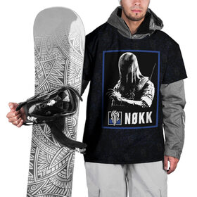 Накидка на куртку 3D с принтом Nokk в Кировске, 100% полиэстер |  | nokk | r6s | rainbow six siege | нокк | оперативник | персонаж