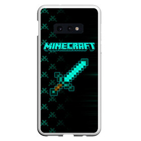 Чехол для Samsung S10E с принтом Minecraft в Кировске, Силикон | Область печати: задняя сторона чехла, без боковых панелей | minecraft | алекс | белый | блоки | ведьма | взрывчатка | визера | волк | гаст | добывать | дракон | зеленый куб | зомби | игра | крафт | крипер | кубики | лошадка | майн | майнкрафт | манкрафт | овечка | оцелот