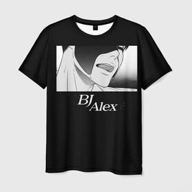 Мужская футболка 3D с принтом Bj Alex в Кировске, 100% полиэфир | прямой крой, круглый вырез горловины, длина до линии бедер | bj alex | аниме | анимеприкол | арт | кун | манга | манхва | парень