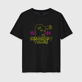 Женская футболка хлопок Oversize с принтом CS GO Headshot times в Кировске, 100% хлопок | свободный крой, круглый ворот, спущенный рукав, длина до линии бедер
 | counter strike | cs | cs go | game | headshot | игра | хэдшот