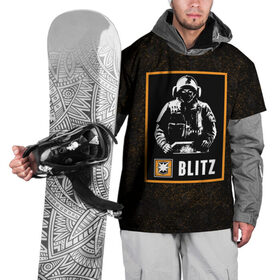 Накидка на куртку 3D с принтом Blitz в Кировске, 100% полиэстер |  | Тематика изображения на принте: blitz | r6s | rainbow six siege | блиц | оперативник | персонаж