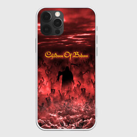 Чехол для iPhone 12 Pro Max с принтом Children of Bodom в Кировске, Силикон |  | cobhc | death | metal | дым | концерт | метал | рок | толпа