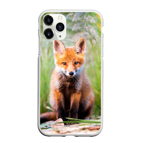 Чехол для iPhone 11 Pro матовый с принтом Лисичка в Кировске, Силикон |  | fox | foxy | животное | звери | лиса | лисенок | лисичка | милая | рыжая | фокс
