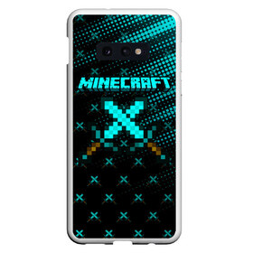 Чехол для Samsung S10E с принтом Minecraft в Кировске, Силикон | Область печати: задняя сторона чехла, без боковых панелей | minecraft | алекс | белый | блоки | ведьма | взрывчатка | визера | волк | гаст | добывать | дракон | зеленый куб | зомби | игра | крафт | крипер | кубики | лошадка | майн | майнкрафт | манкрафт | овечка | оцелот